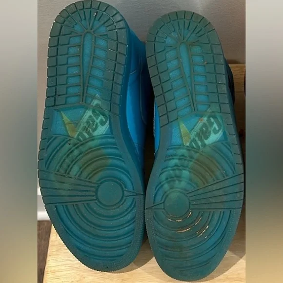 *GAVE AWAY* 2017 Air Jordan 1 Retro High OG G8RD ‘Blue Lagoon’ - Picture 7 of 9